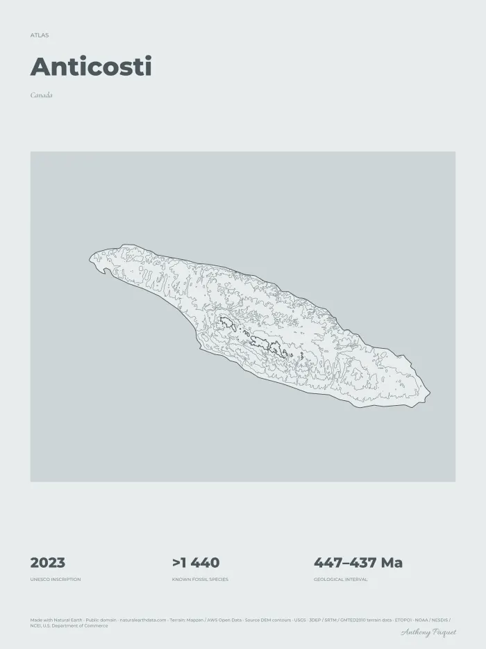 Anticosti, art print — digital preview