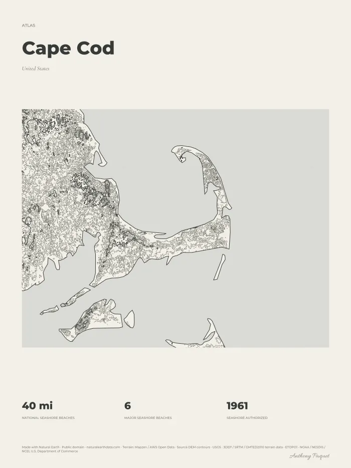 Cape Cod, art print — digital preview