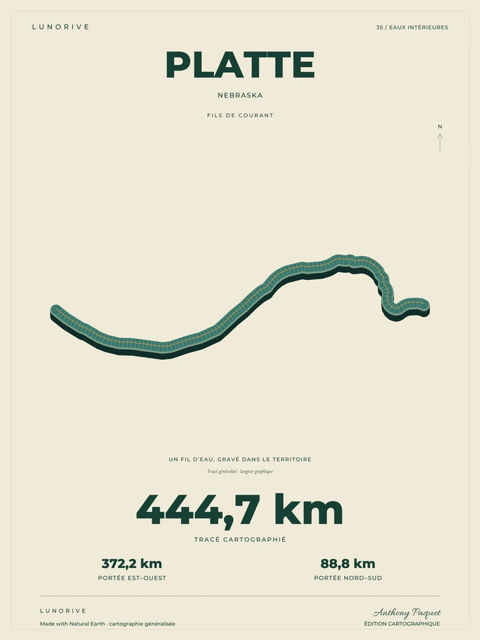 PLATTE, art print — digital preview
